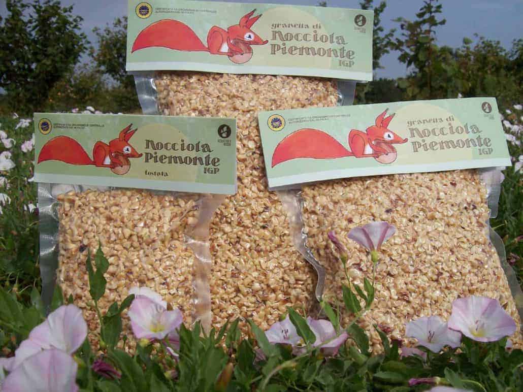 Hazelnut Grains 100 Piedmont P.g.i. Hazelnuts Scoiattolo