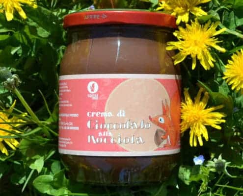 crema cioccolato spalmabile 500g scoiattolo rosso vendita online nocciole