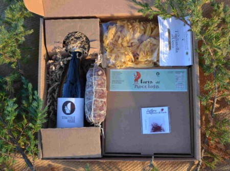 Carru' box - Typical Piedmont products