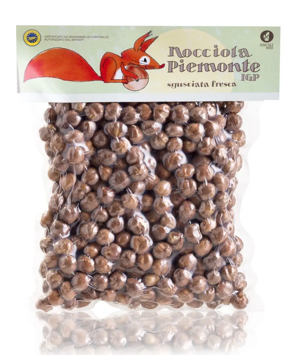Piedmont pgi hazelnuts without shell