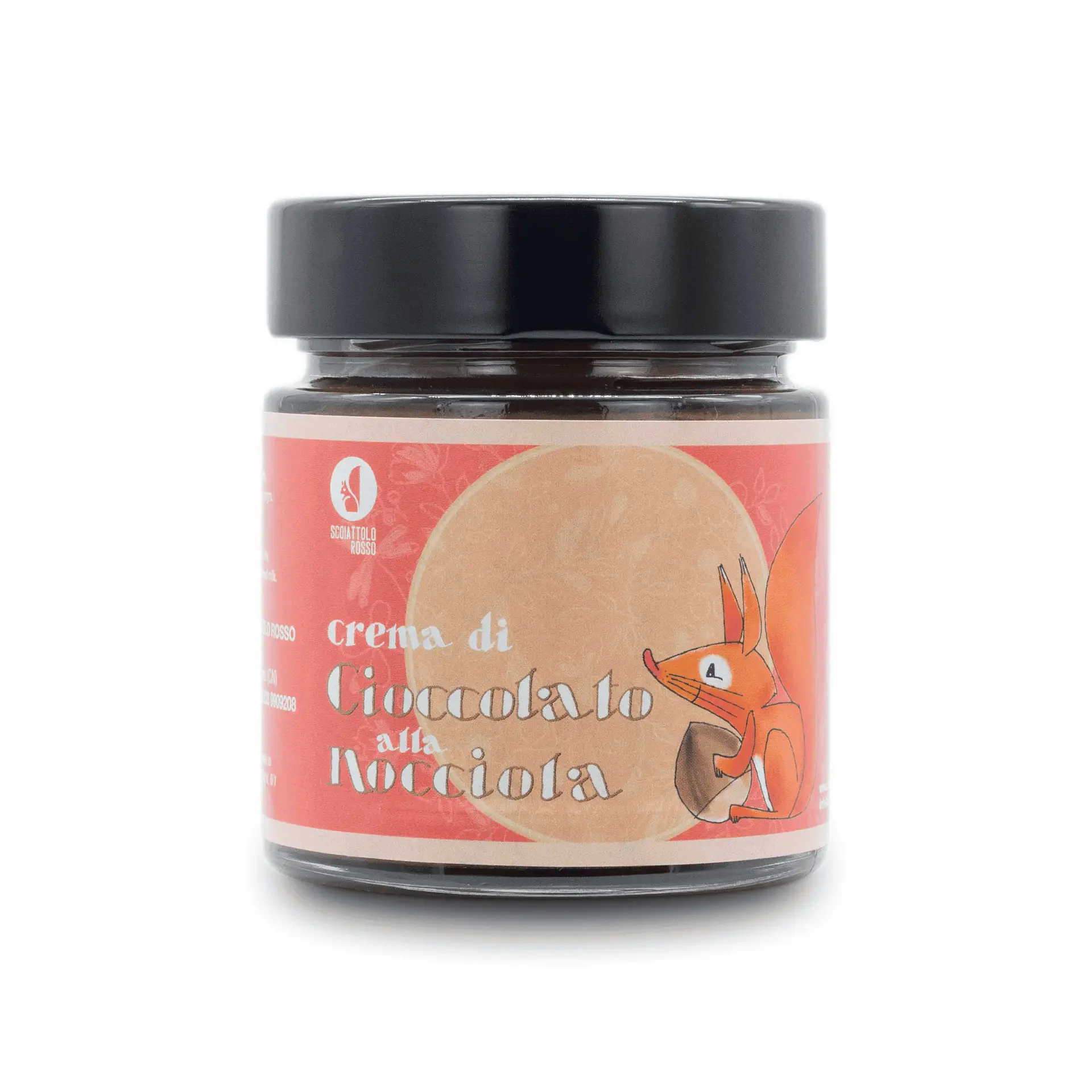 spreadable chocolate gianduia with piedmont hazelnuts